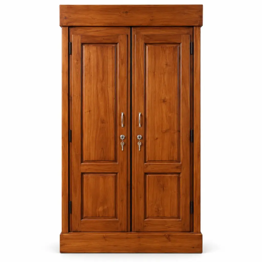 Two-Door Teak Almirah — photo 1