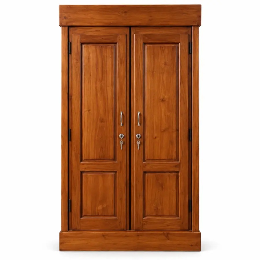 Two-Door Teak Almirah