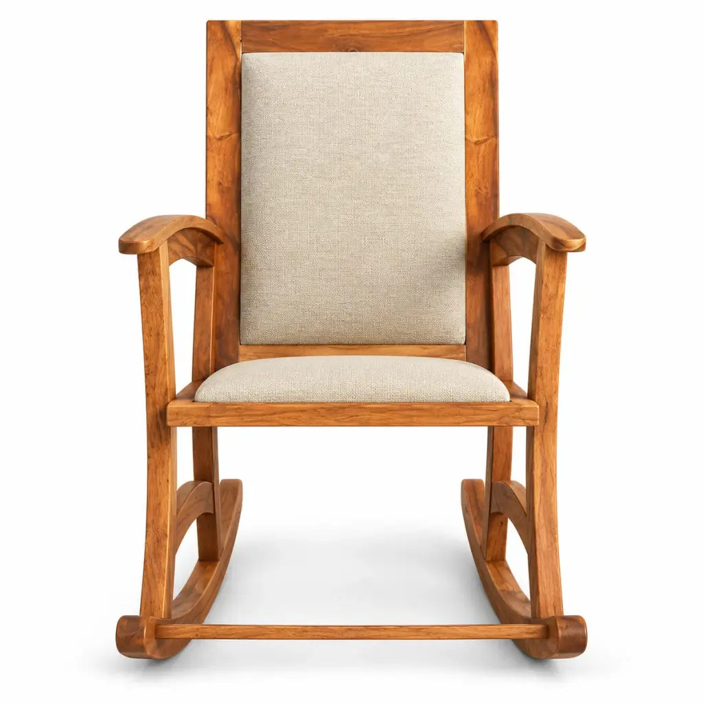 Upholstered Frame Rocker — photo 1