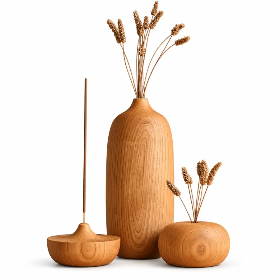 Vase & Incense Set