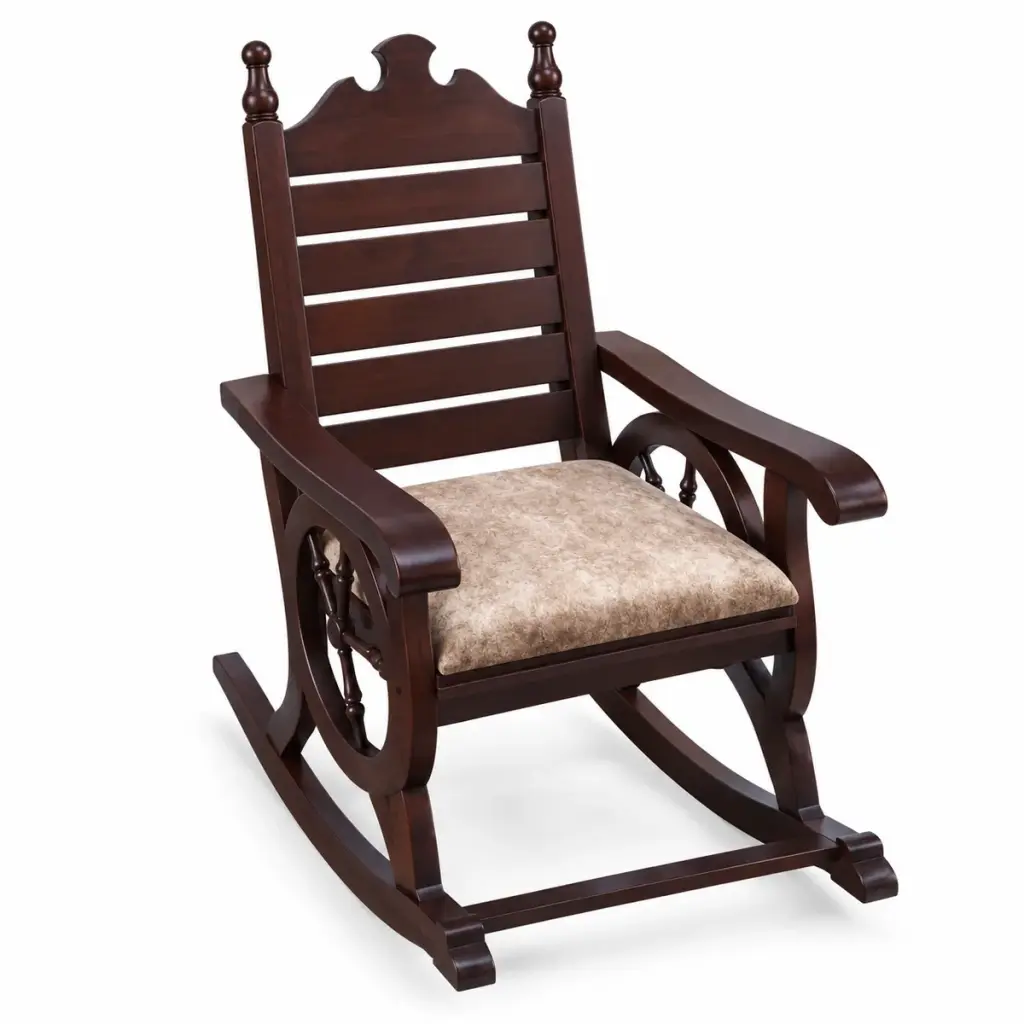 Walnut Crest Rocking Chair — photo 2
