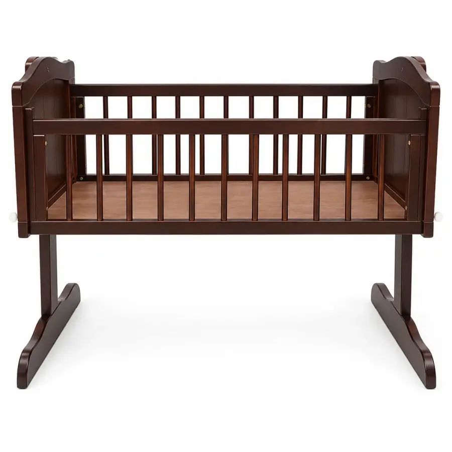 Walnut Panel-End Cradle