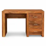 Waterfall Study Desk – solid teak, Teakwood Factory
