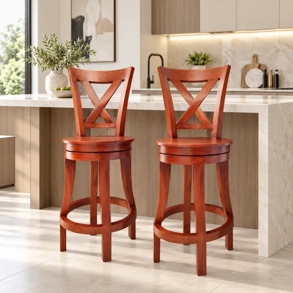 X-Back Swivel Bar Stool — photo 3